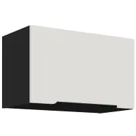 Kuchynská skrinka Aria-Wh/Bl Anti Fingerprint 60gu-36 1f