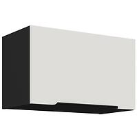 Kuchynská skrinka Aria-Wh/Bl Anti Fingerprint 60gu-36 1f