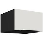 Kuchynská skrinka Aria-Wh/Bl Anti Fingerprint 60 Nagu-36 1f