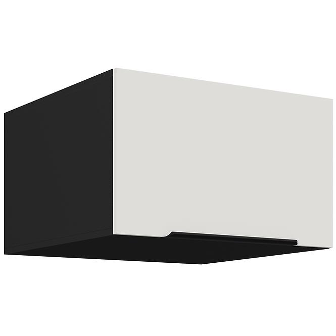Kuchynská skrinka Aria-Wh/Bl Anti Fingerprint 60 Nagu-36 1f