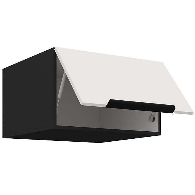 Kuchynská skrinka Aria-Wh/Bl Anti Fingerprint 60 Nagu-36 1f,3