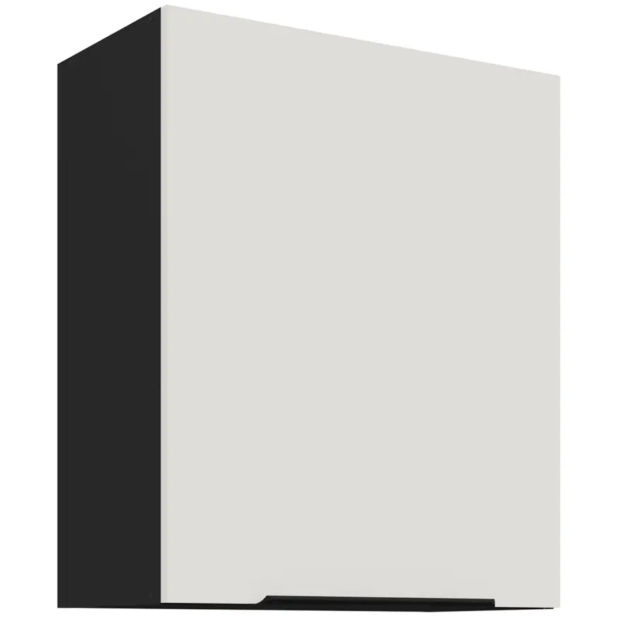 Kuchynská skrinka Aria-Wh/Bl Anti Fingerprint 60g-72 1f