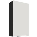 Kuchynská skrinka Aria-Wh/Bl Anti Fingerprint 60g-108 1f