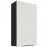 Kuchynská skrinka Aria-Wh/Bl Anti Fingerprint 60g-108 1f
