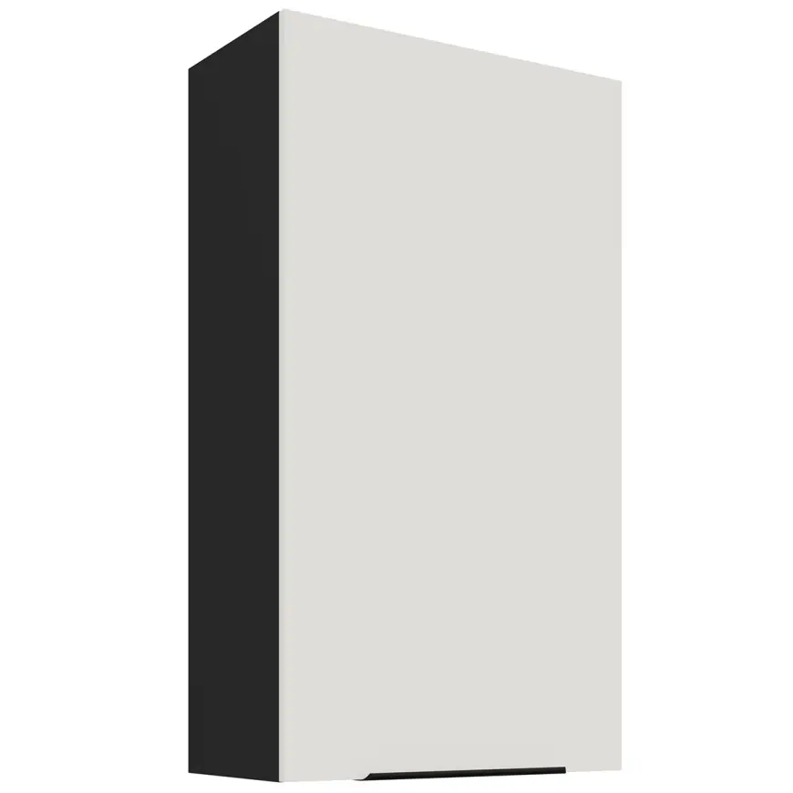 Kuchynská skrinka Aria-Wh/Bl Anti Fingerprint 60g-108 1f