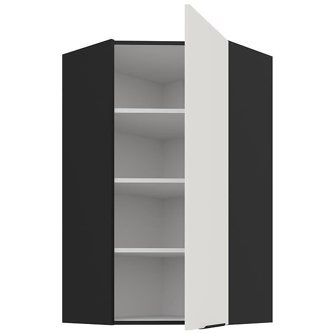 Kuchynská skrinka Aria-Wh/Bl Anti Fingerprint 60x60 Gn-108 1f (45°),3