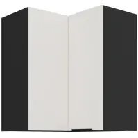 Kuchynská skrinka Aria-Wh/Bl Anti Fingerprint 60x60 Gn-72 2f (90°)