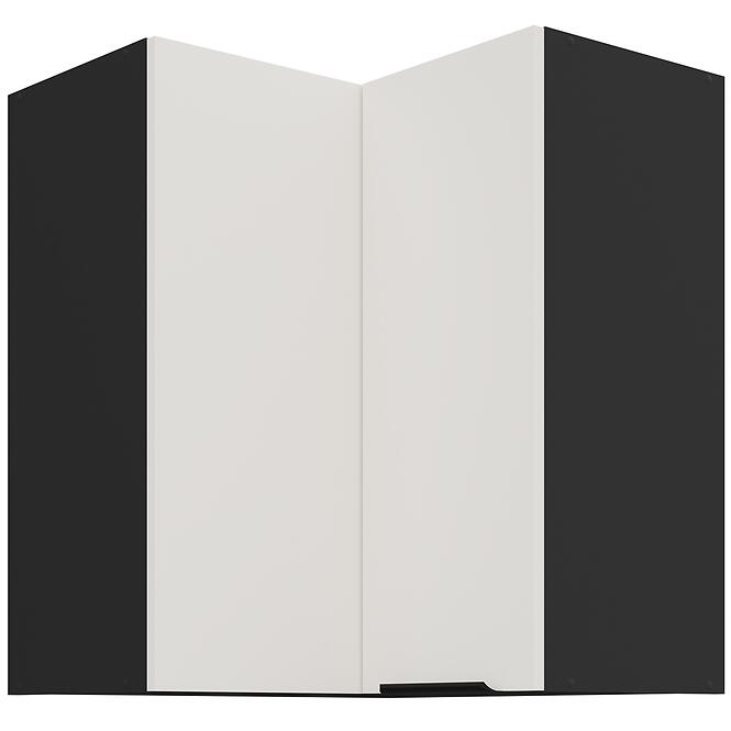 Kuchynská skrinka Aria-Wh/Bl Anti Fingerprint 60x60 Gn-72 2f (90°)