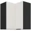 Kuchynská skrinka Aria-Wh/Bl Anti Fingerprint 60x60 Gn-72 2f (90°)