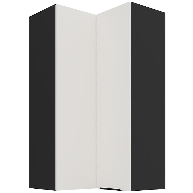 Kuchynská skrinka Aria-Wh/Bl Anti Fingerprint 60x60 Gn-108 2f (90°)