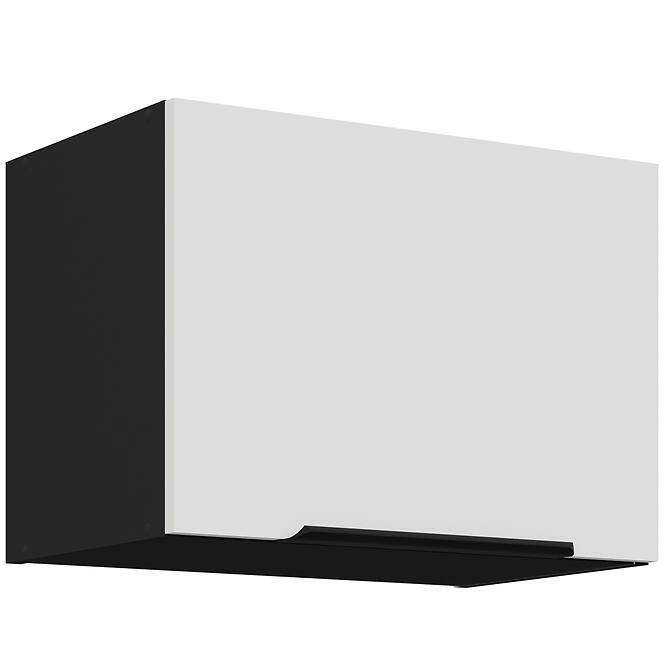 Kuchynská skrinka Aria-Wh/Bl Anti Fingerprint 50gu-36 1f