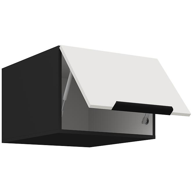 Kuchynská skrinka Aria-Wh/Bl Anti Fingerprint 50 Nagu-36 1f,3