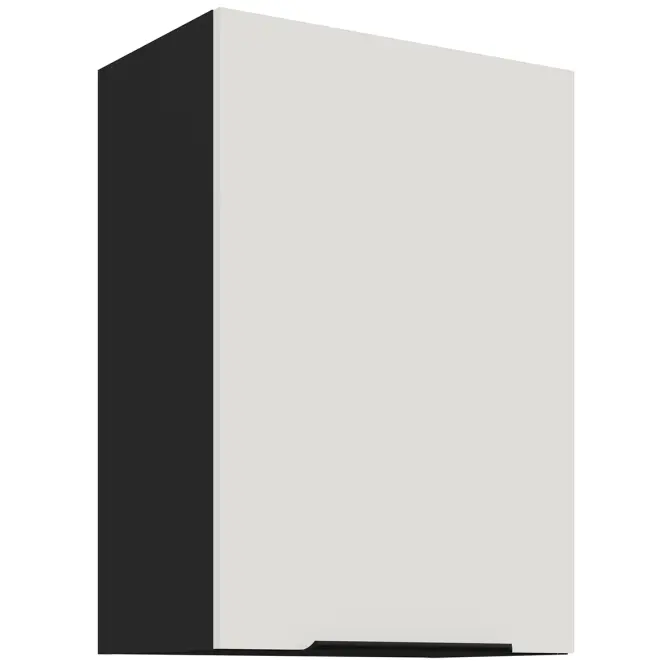 Kuchynská skrinka Aria-Wh/Bl Anti Fingerprint 50g-72 1f