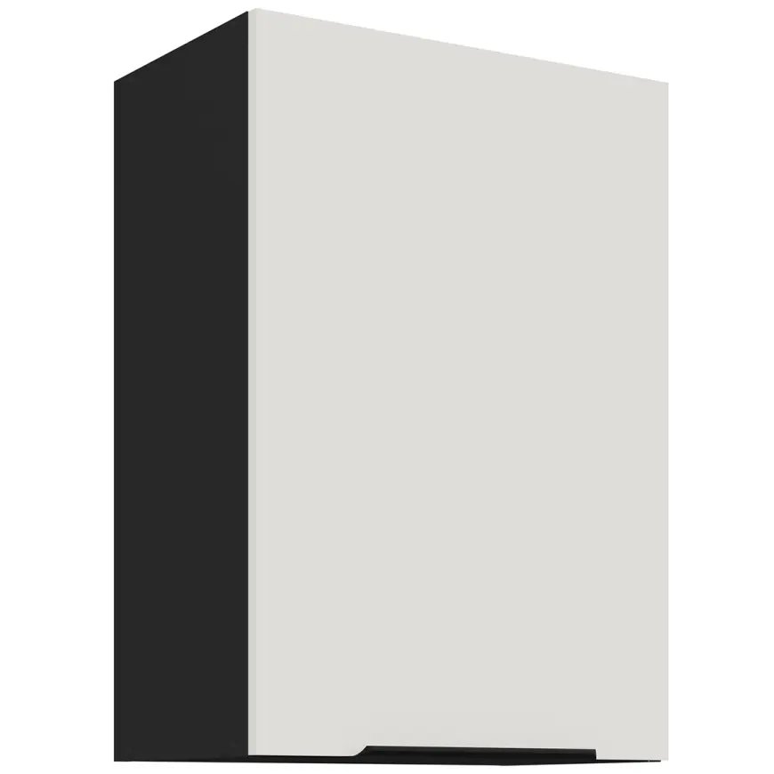 Kuchynská skrinka Aria-Wh/Bl Anti Fingerprint 50g-72 1f