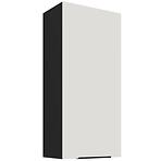 Kuchynská skrinka Aria-Wh/Bl Anti Fingerprint 50g-108 1f