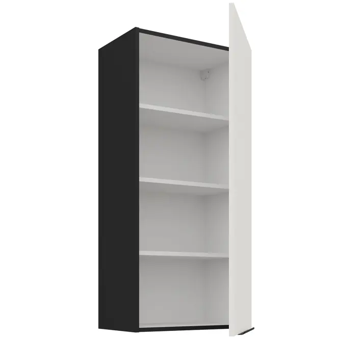 Kuchynská skrinka Aria-Wh/Bl Anti Fingerprint 50g-108 1f