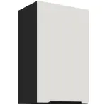 Kuchynská skrinka Aria-Wh/Bl Anti Fingerprint 45g-72 1f