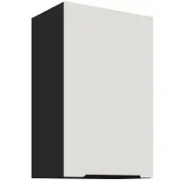 Kuchynská skrinka Aria-Wh/Bl Anti Fingerprint 45g-72 1f