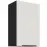 Kuchynská skrinka Aria-Wh/Bl Anti Fingerprint 45g-72 1f