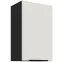 Kuchynská skrinka Aria-Wh/Bl Anti Fingerprint 45g-72 1f