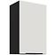 Kuchynská skrinka Aria-Wh/Bl Anti Fingerprint 45g-72 1f