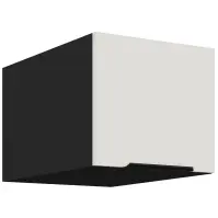 Kuchynská skrinka Aria-Wh/Bl Anti Fingerprint 40 Nagu-36 1f