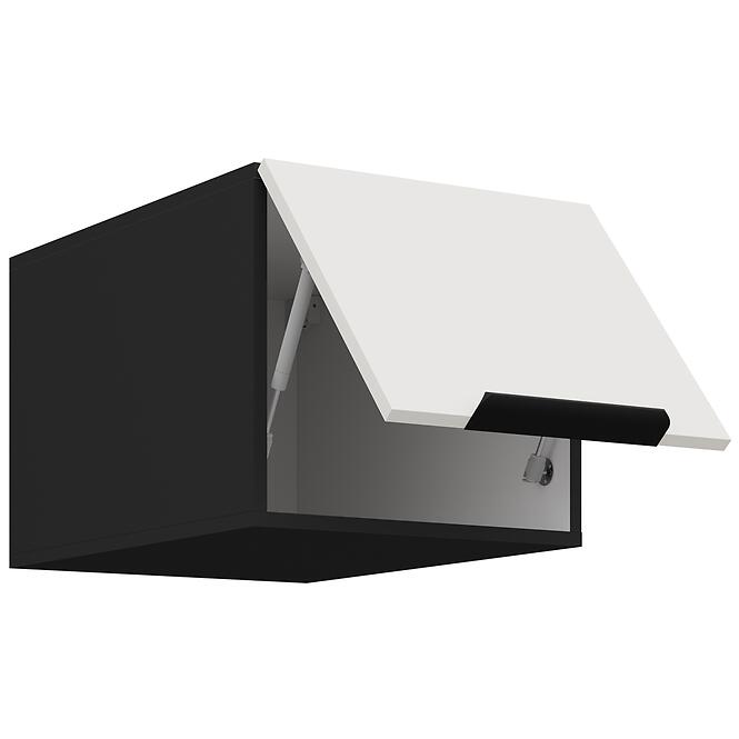 Kuchynská skrinka Aria-Wh/Bl Anti Fingerprint 40 Nagu-36 1f