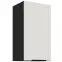 Kuchynská skrinka Aria-Wh/Bl Anti Fingerprint 40g-72 1f