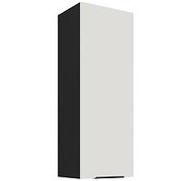 Kuchynská skrinka Aria-Wh/Bl Anti Fingerprint 40g-108 1f