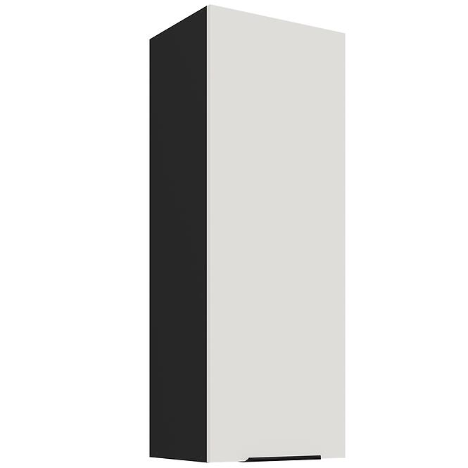 Kuchynská skrinka Aria-Wh/Bl Anti Fingerprint 40g-108 1f