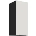 Kuchynská skrinka Aria-Wh/Bl Anti Fingerprint 30g-72 1f