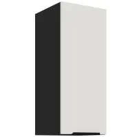 Kuchynská skrinka Aria-Wh/Bl Anti Fingerprint 30g-72 1f