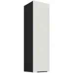 Kuchynská skrinka Aria-Wh/Bl Anti Fingerprint 30g-108 1f