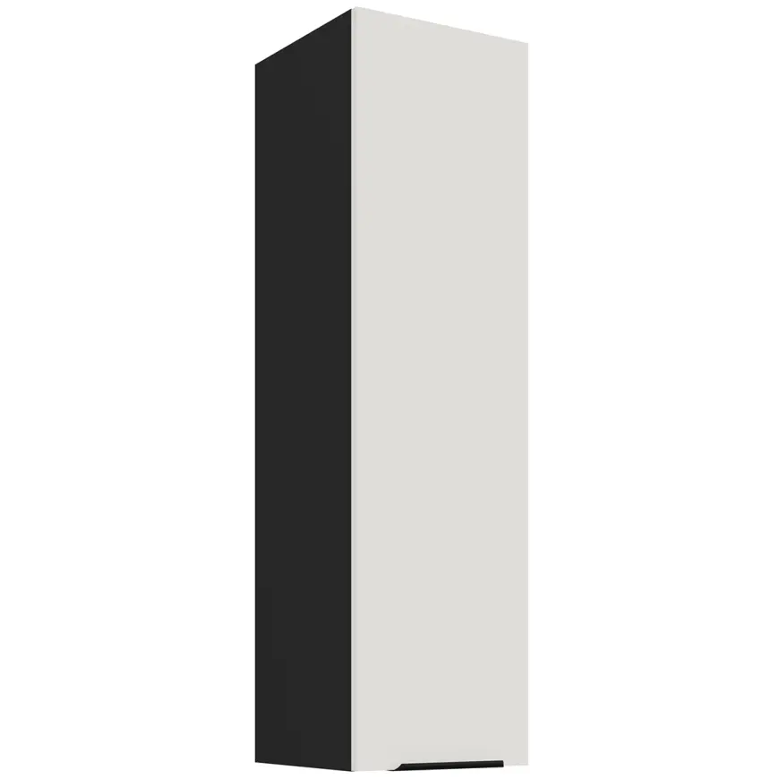 Kuchynská skrinka Aria-Wh/Bl Anti Fingerprint 30g-108 1f