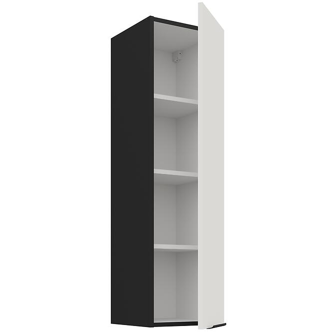 Kuchynská skrinka Aria-Wh/Bl Anti Fingerprint 30g-108 1f