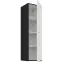 Kuchynská skrinka Aria-Wh/Bl Anti Fingerprint 30g-108 1f,3