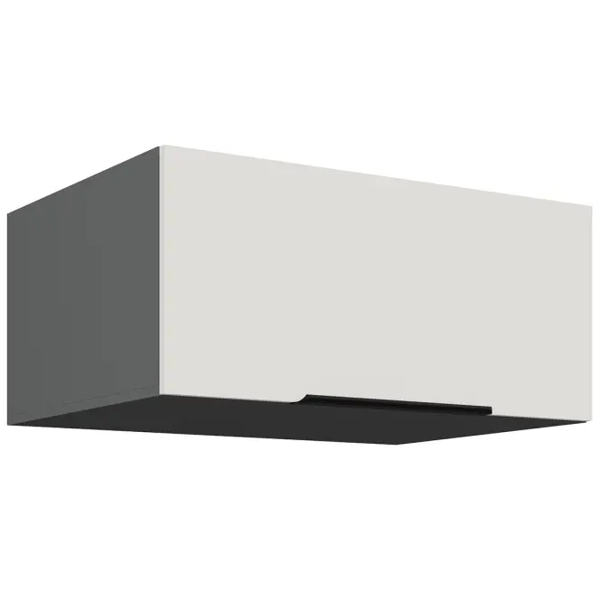Kuchynská skrinka Aria-Wh/Ant Anti Fingerprint 80 Nagu-36 1f