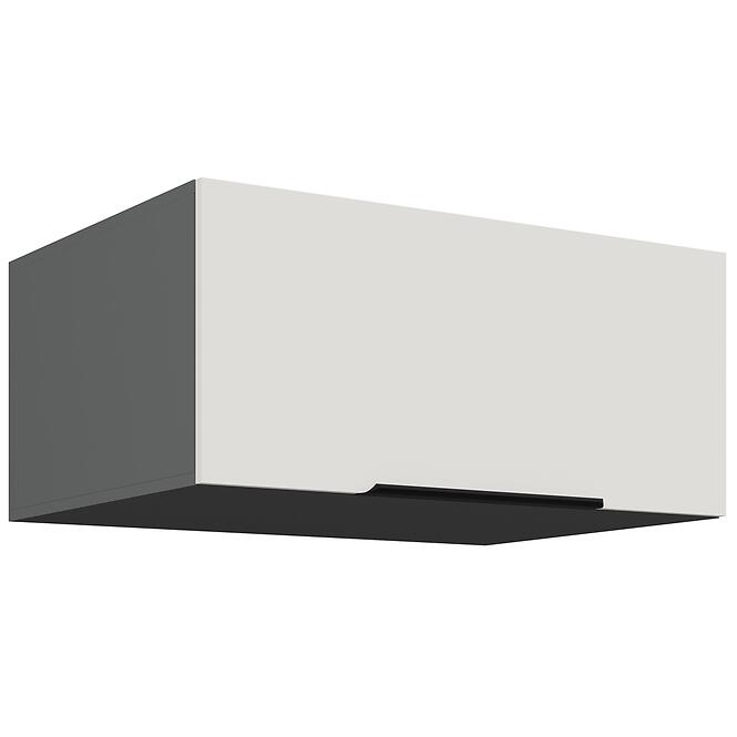 Kuchynská skrinka Aria-Wh/Ant Anti Fingerprint 80 Nagu-36 1f