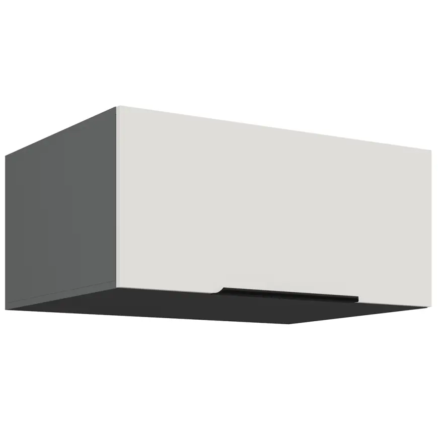 Kuchynská skrinka Aria-Wh/Ant Anti Fingerprint 80 Nagu-36 1f
