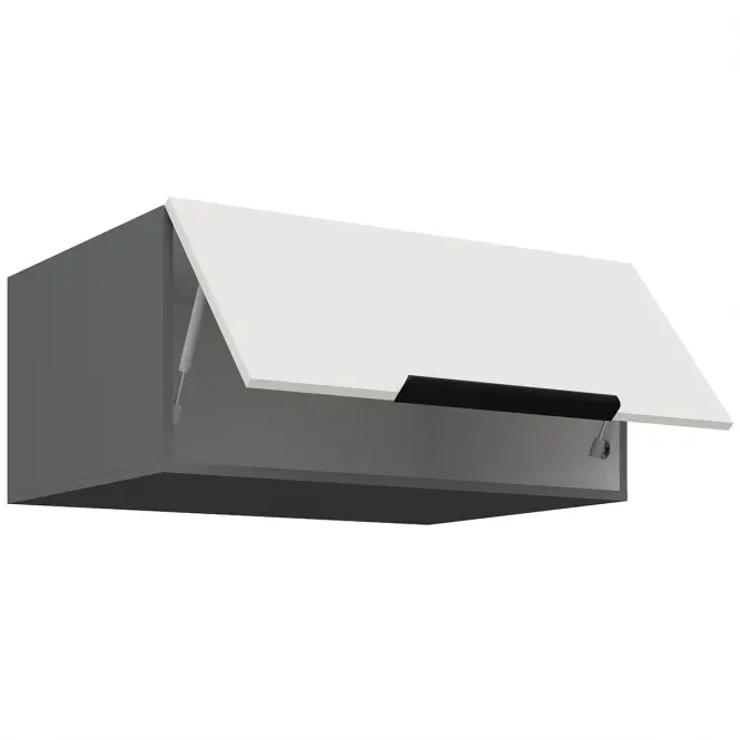 Kuchynská skrinka Aria-Wh/Ant Anti Fingerprint 80 Nagu-36 1f