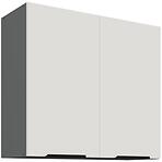 Kuchynská skrinka Aria-Wh/Ant Anti Fingerprint 80g-72 2f