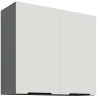 Kuchynská skrinka Aria-Wh/Ant Anti Fingerprint 80g-72 2f