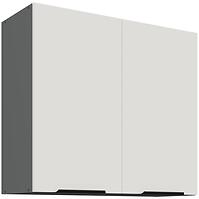 Kuchynská skrinka Aria-Wh/Ant Anti Fingerprint 80g-72 2f
