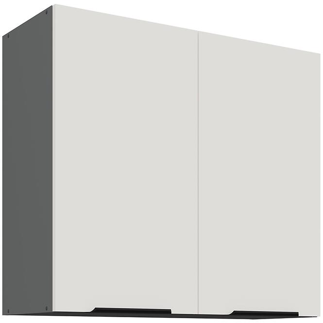 Kuchynská skrinka Aria-Wh/Ant Anti Fingerprint 80g-72 2f