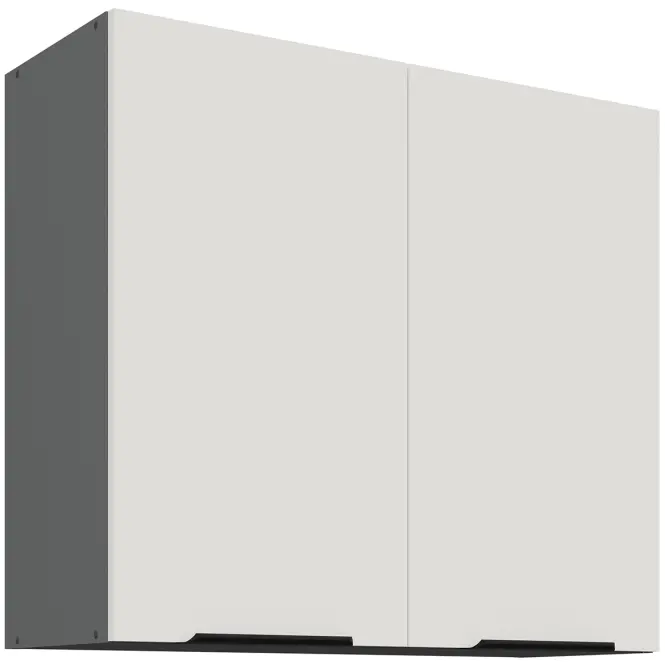 Kuchynská skrinka Aria-Wh/Ant Anti Fingerprint 80g-72 2f