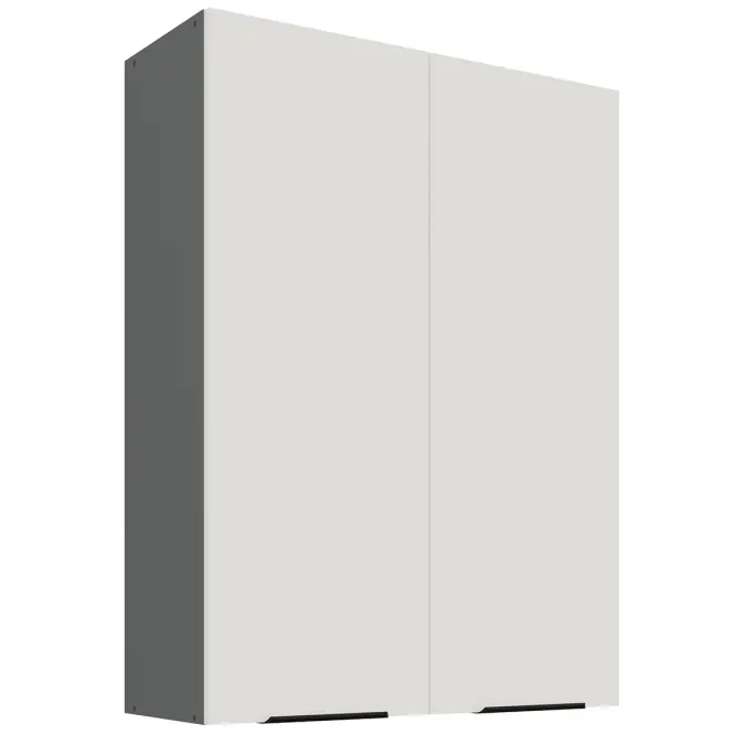 Kuchynská skrinka Aria-Wh/Ant Anti Fingerprint 80g-108 2f