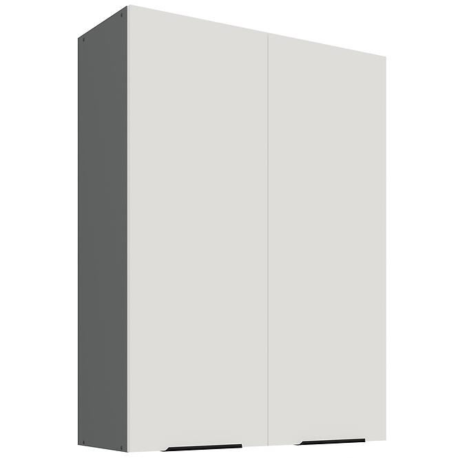 Kuchynská skrinka Aria-Wh/Ant Anti Fingerprint 80g-108 2f