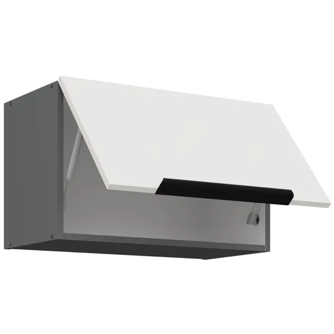 Kuchynská skrinka Aria-Wh/Ant Anti Fingerprint 60gu-36 1f