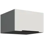 Kuchynská skrinka Aria-Wh/Ant Anti Fingerprint 60 Nagu-36 1f