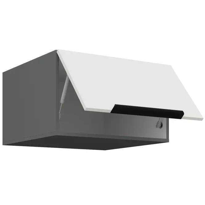 Kuchynská skrinka Aria-Wh/Ant Anti Fingerprint 60 Nagu-36 1f